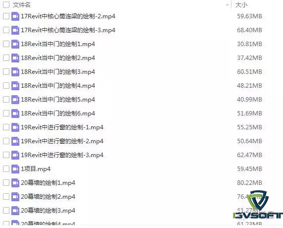 Revit建筑施工圖高級視頻，最后一版課程百度云免費下載