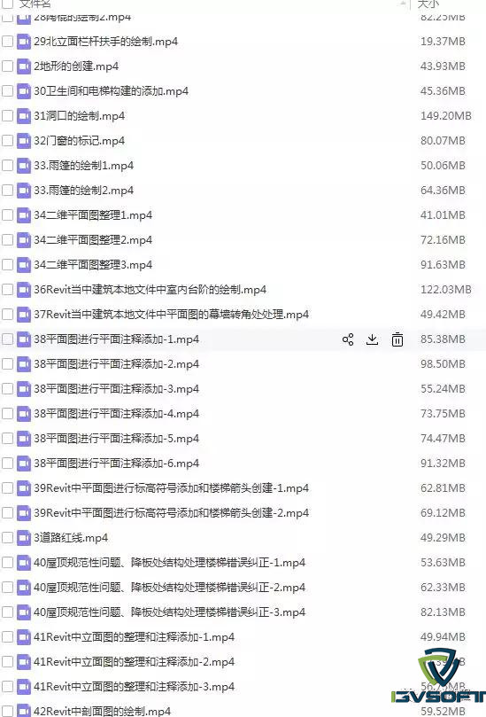 Revit建筑施工圖高級視頻，最后一版課程百度云免費下載