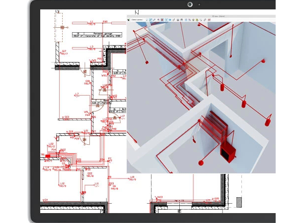 ArCADia內部低壓電氣系統設計建筑BIM軟件