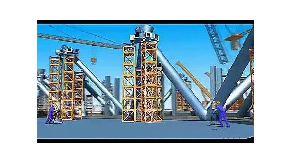 橋梁施工動畫是用什么軟件制作的？