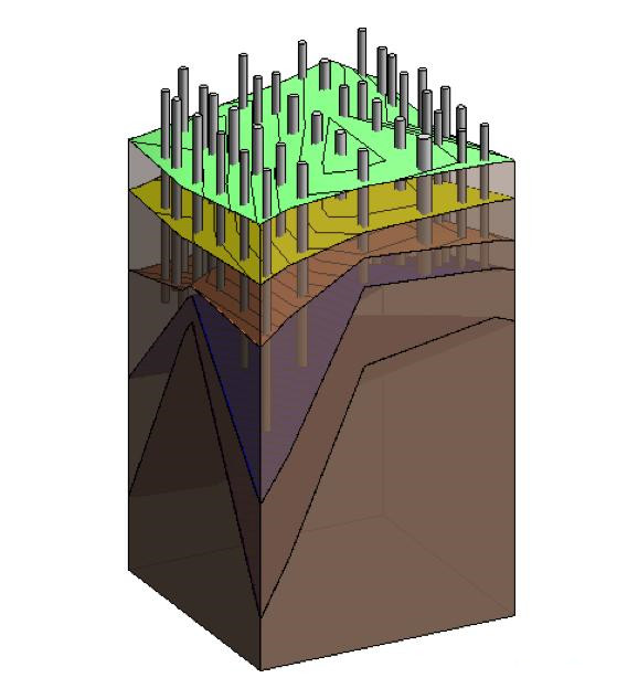 基于BIM地質模型的工程樁樁長分析