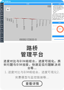 1.進度對比與BIM相結合，進度可視化2.實景模型與監控鏈接等...