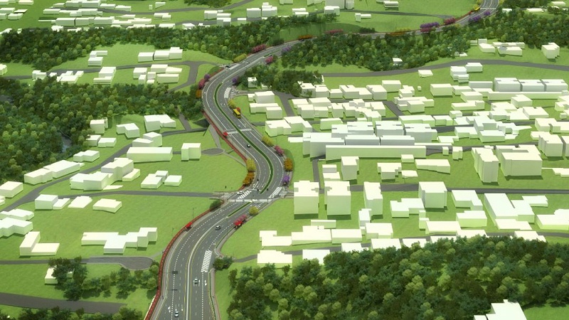城市道路bim模型設計