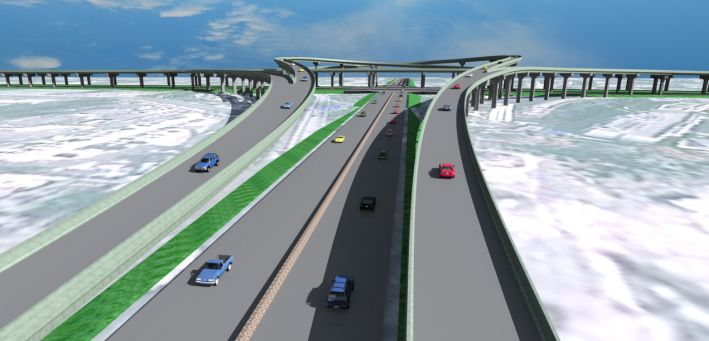 城市道路bim模型設計
