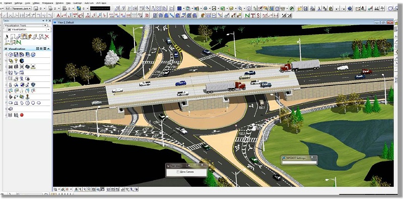 城市道路bim模型設計