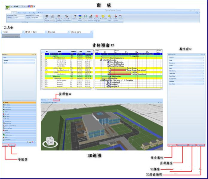 BIM施工進度模擬落地應用之Synchro 4D！
