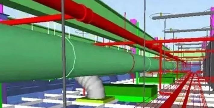 BIM機電管線綜合深化設計