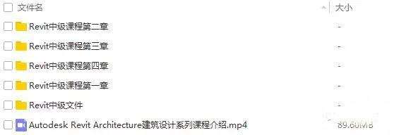 revit 建筑施工圖中級視頻教程百度云免費下載