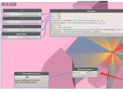 Revit&Dynamo模式下的視線分析