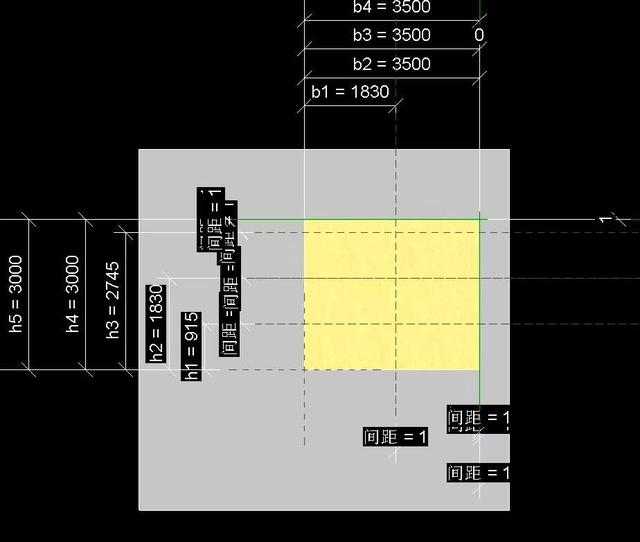 使用BIM軟件revit制作的模板參數化族實現模板布置自動化