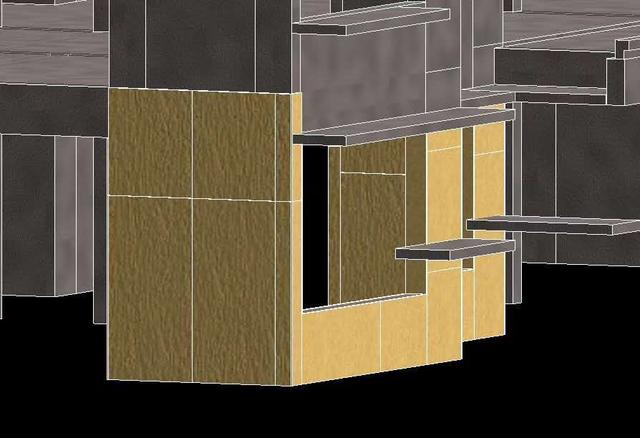使用BIM軟件revit制作的模板參數化族實現模板布置自動化