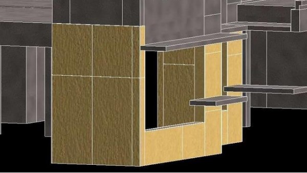 使用BIM軟件revit制作的模板參數化族實現模板布置自動化