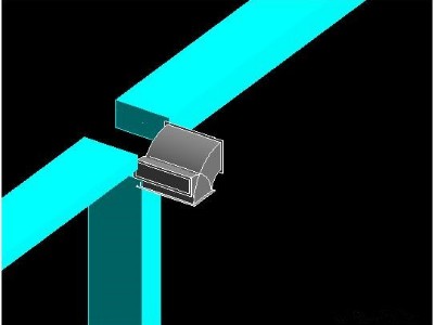「Revit教程」REVIT風管豎向Y型三通繪制方法