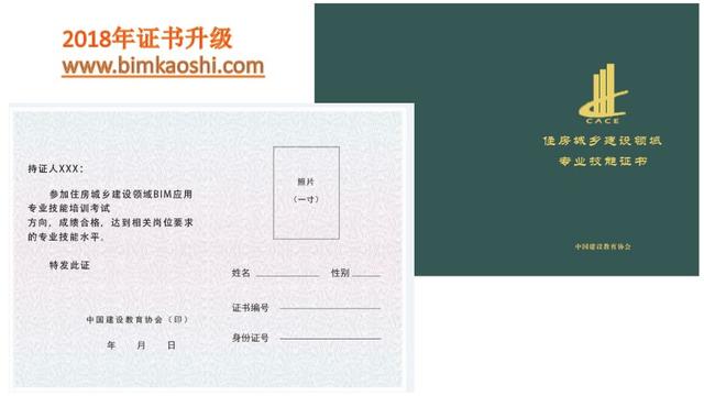 全國住房建設領域BIM建模認證考試培訓班招生簡章