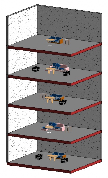 Revit怎么制作可分層統計家具數量的明細表,Revit,BIM軟件