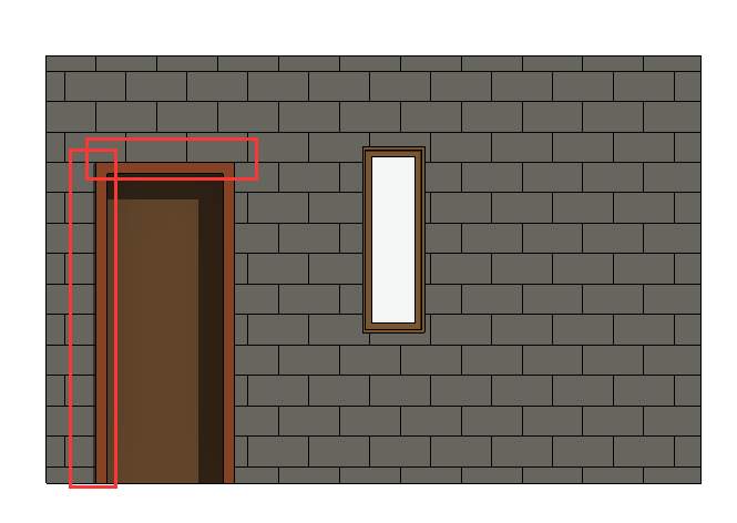 關于Revit中模型填充圖案線與門窗構建對齊及標注的方法,Revit,BIM軟件