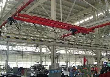 鋼結構工業廠房懸掛式吊車梁的設計與施工