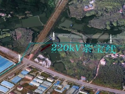 傾斜攝影生成的實景模型在輸電線路三維設計中的應用
