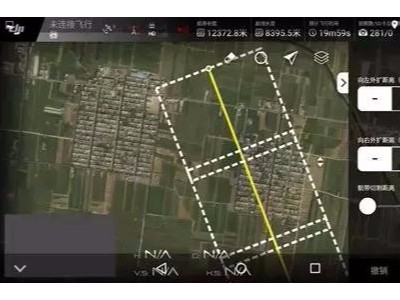 大疆精靈4 RTK航帶規劃設計要點