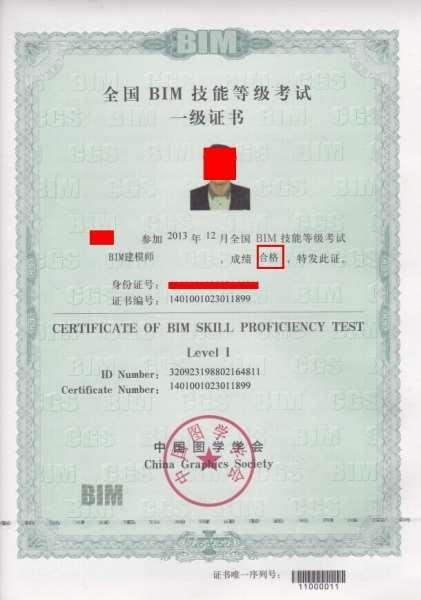 BIM建模技術證書有什么用途?
