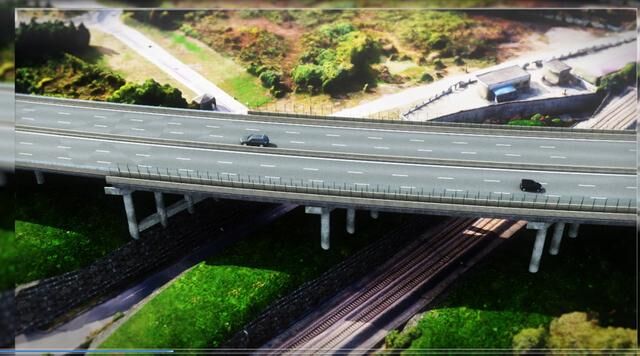 實景應用案例-道路設計施工與實景建模效果圖