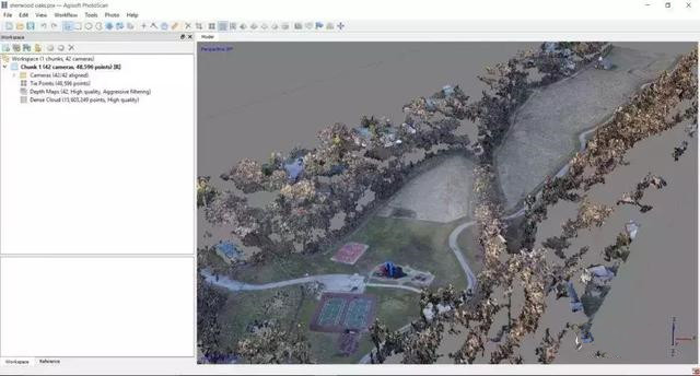 無人機航拍照片數據的處理和3D建模