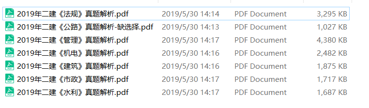  2019 年二級建造師《工程法規》真題解析