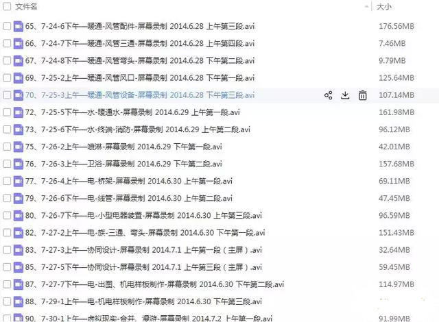 中冶集團第二期BIM培訓Revit學習錄屏