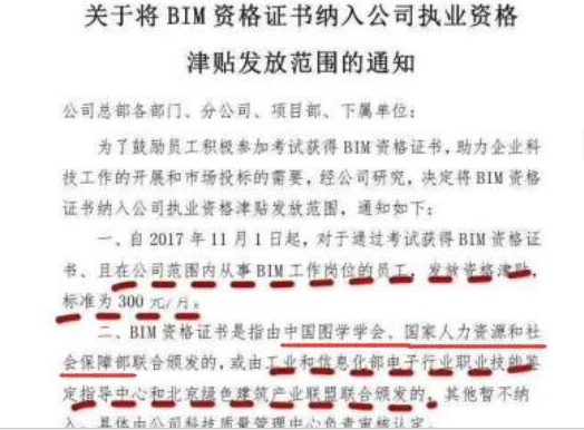 BIM證書考試