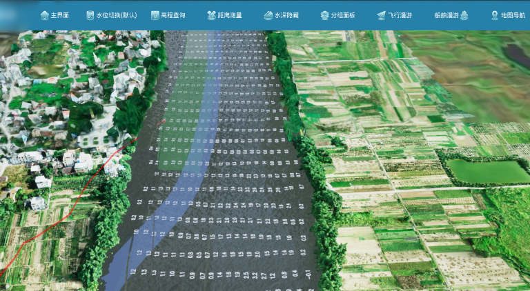 定制開發 | 航道工程虛擬踏勘系統案例（基于BIM+GIS技術）