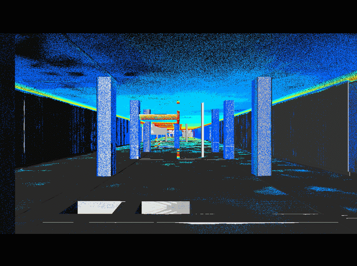 激光掃描-地鐵