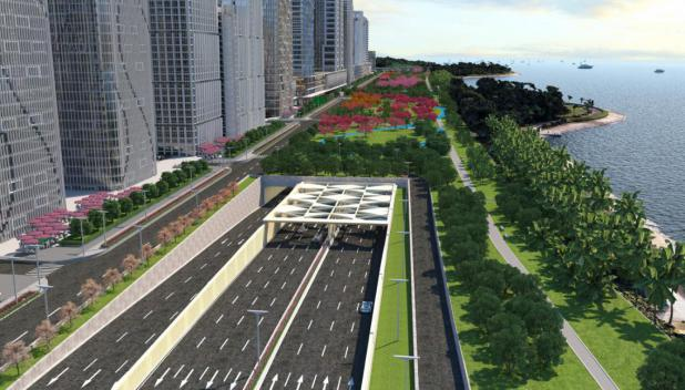 公路(深圳濱海大道交通改造工程) 公路(深圳濱海大道交通改造工程)