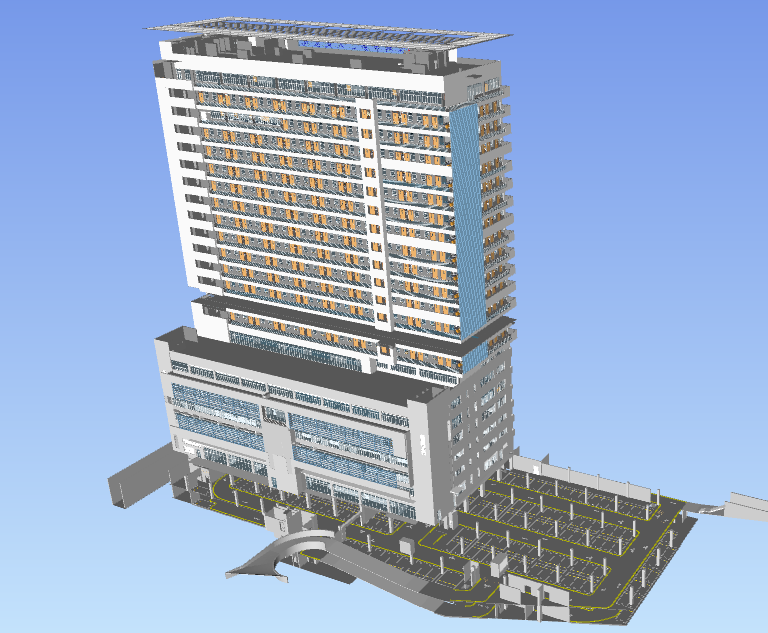 醫院項目BIM案例模型