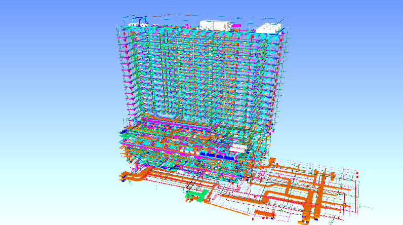 醫院項目BIM案例模型