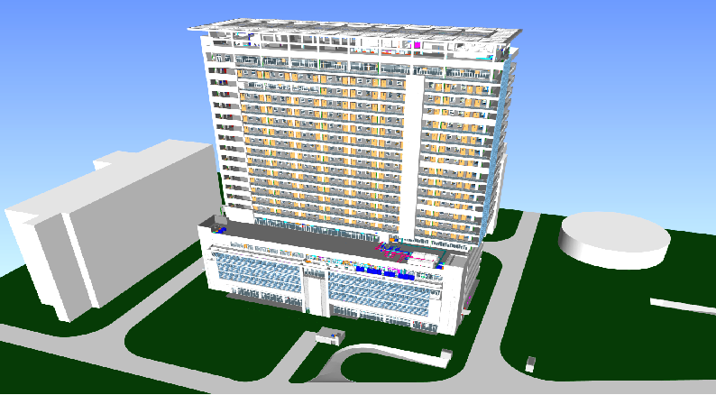 醫院項目BIM案例模型