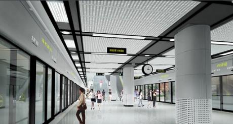 地鐵車站建模6