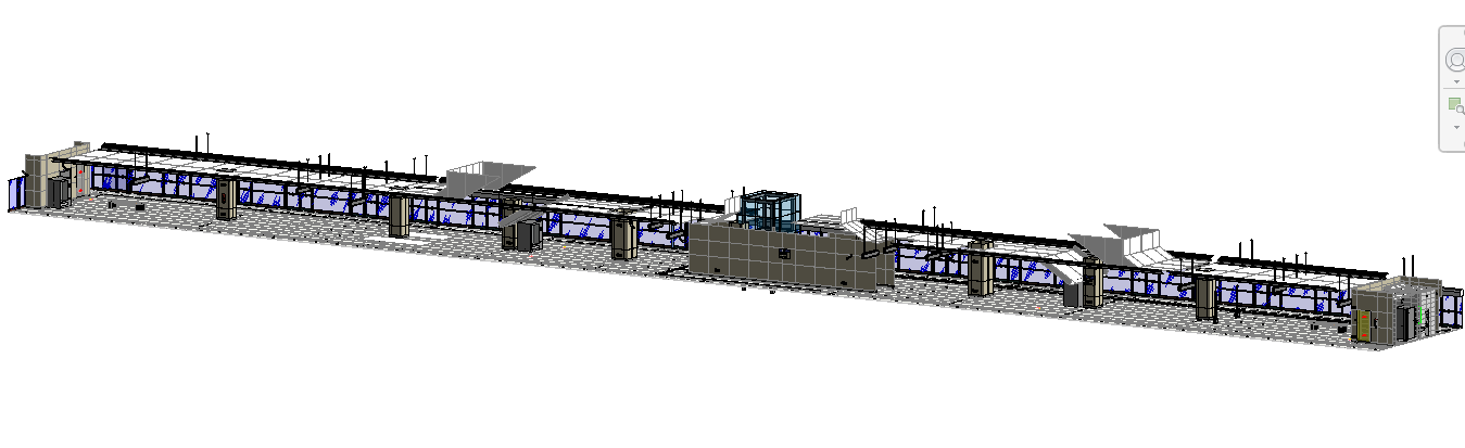 地鐵車站建模模型1