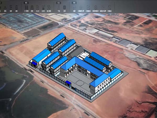 艾三維臨建布置軟件 | BIM施工現場布置
