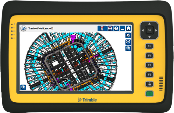 Trimble(天寶)RTS BIM放樣機器人 -只能“按圖施工”的放線模式