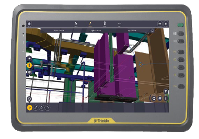 Trimble(天寶)RTS BIM放樣機器人 -多工種、多專業、多工作區域同時放線的工作方式
