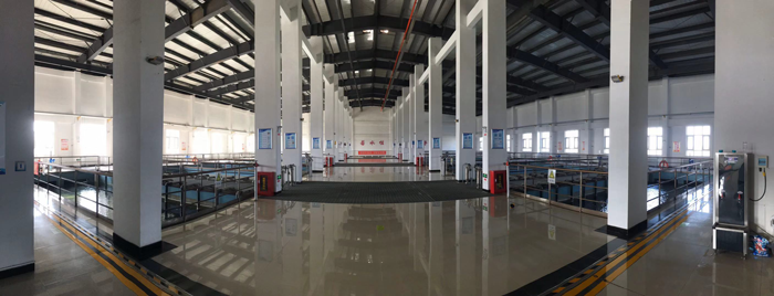 智慧水廠-項目廠區實景拍攝——膜濾池車間