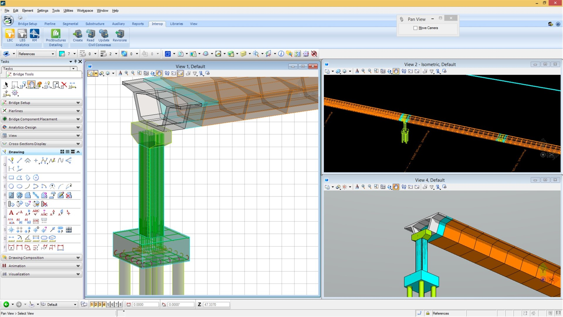 OpenBridge Modeler 可與 ProjectWise無縫協作