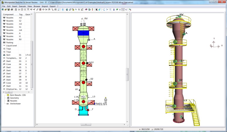 AutoPIPE Vessel