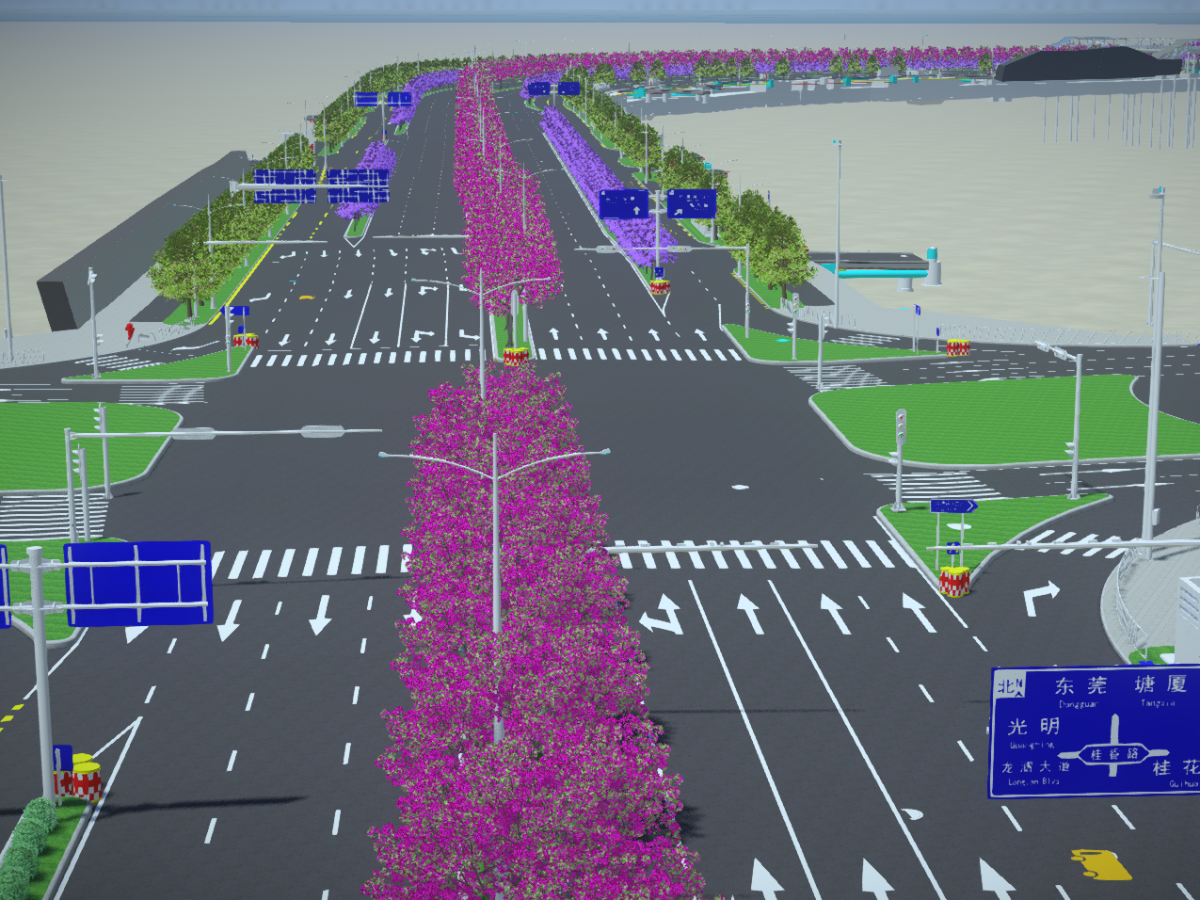 BIM技術在深圳泗黎路交通改造工程中的應用