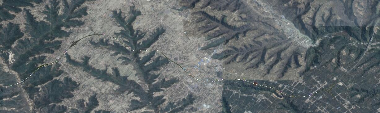 湫坡頭（陜甘界）至旬邑公路-三維渲染整體模型