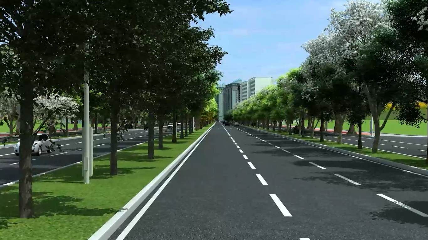 陽春市市政基礎設施新建與升級改造項目工程綠化